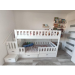 Wit stapelbed Rotterdam